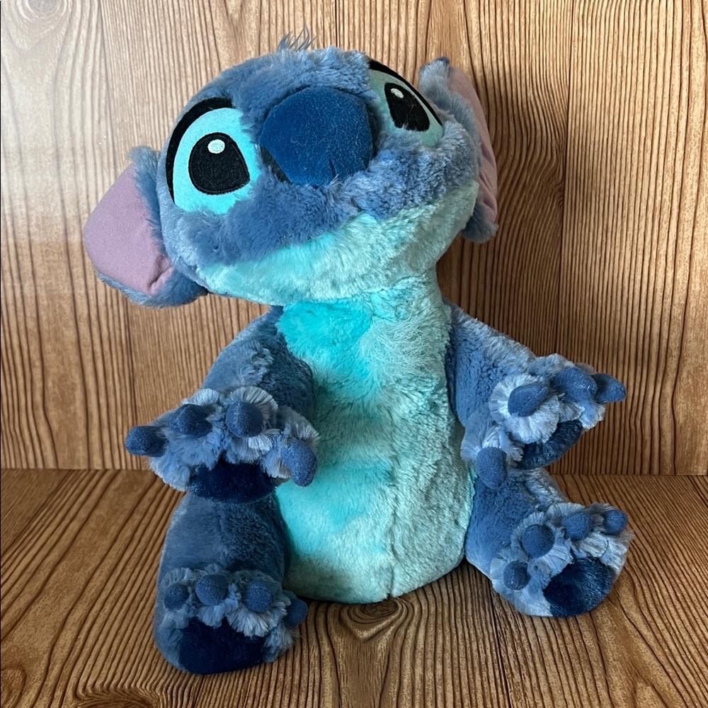 EUC Authentic Disney Parks Lilo And Stitch’s Jumbo 12in. Stitch Plush Toy